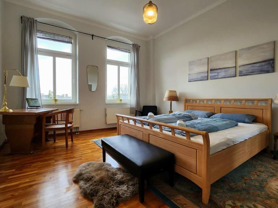 4 Raum Wohnung Mit Balkon Auf 120Sqm In Top Lage Dresden Eksteriør billede